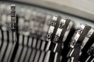 Krausz in the News - typewriter